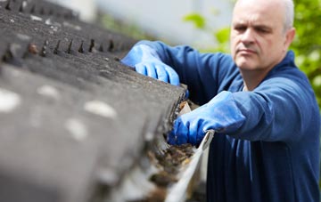 cleaning and inspecting Hints roofs
